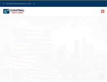Tablet Screenshot of chhatwaltours.com